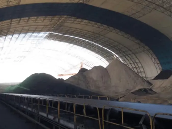 安庆煤棚料仓网架